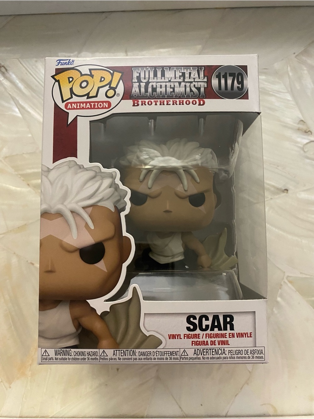 NEW Funko Pop! Animation Fullmetal Alchemist Brotherhood - Scar